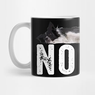 Fluff and Finesse Border Collie NOPE, Urban Canine Tee Mug